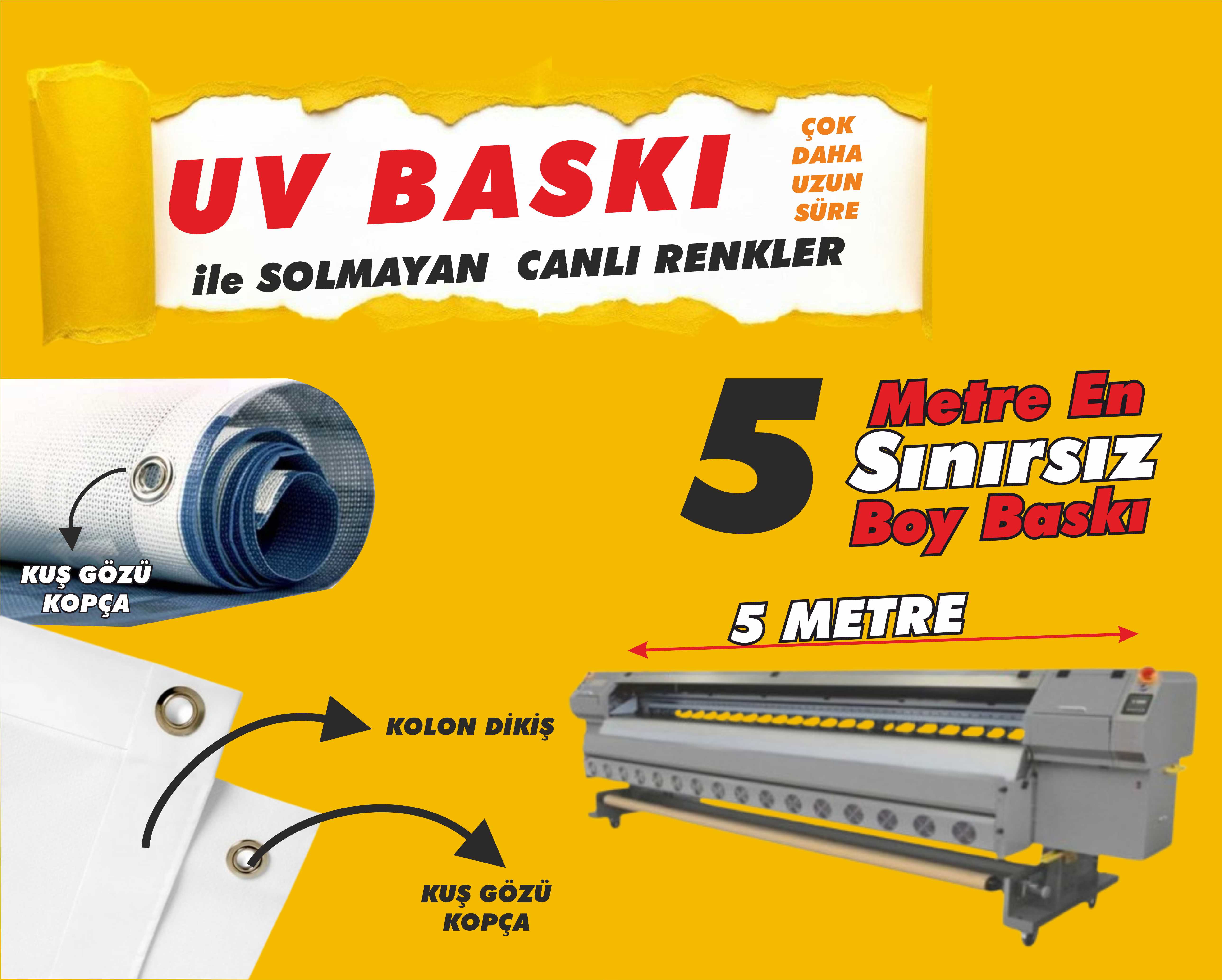 Branda Baskı UV