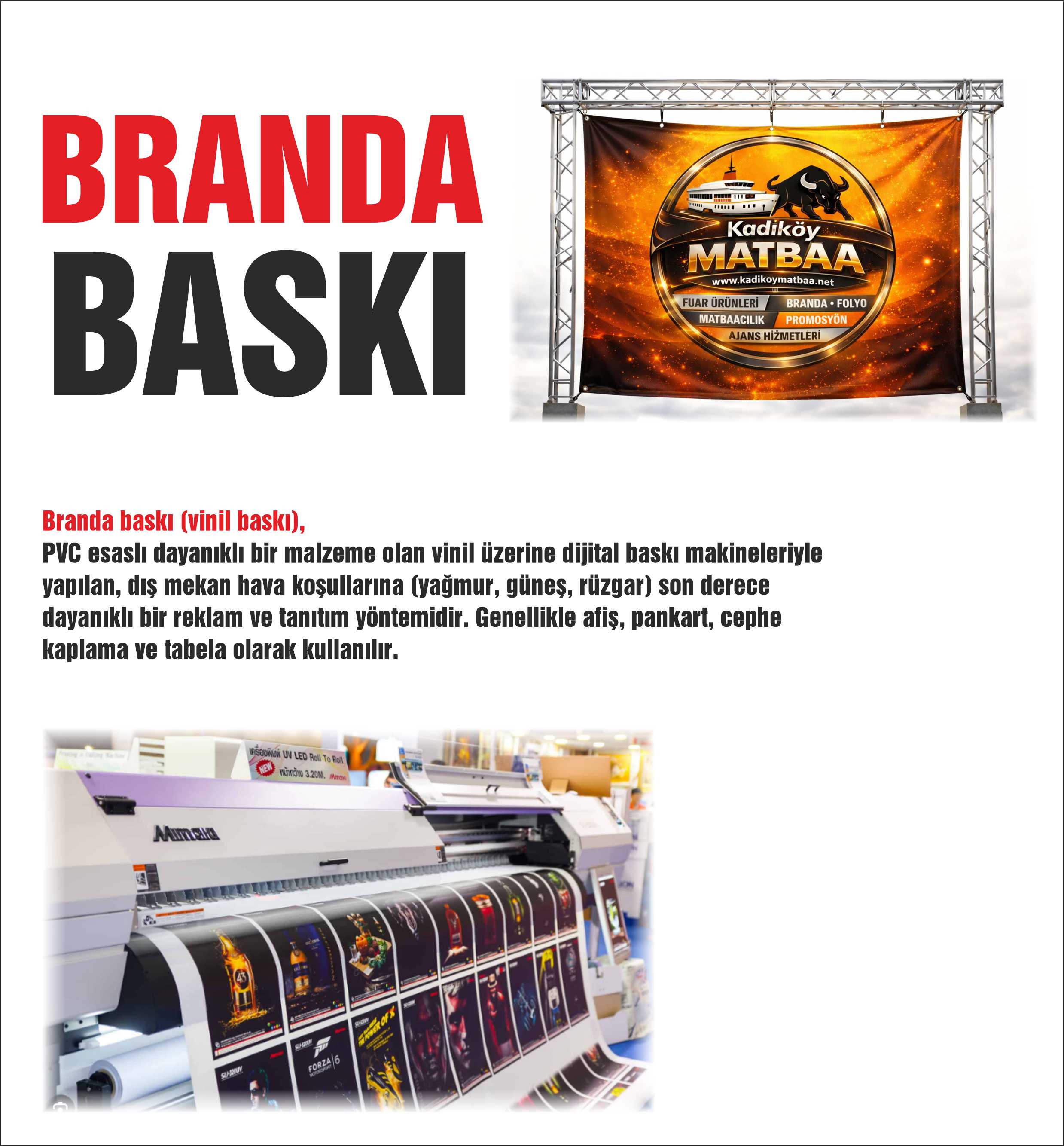 Branda Baskı